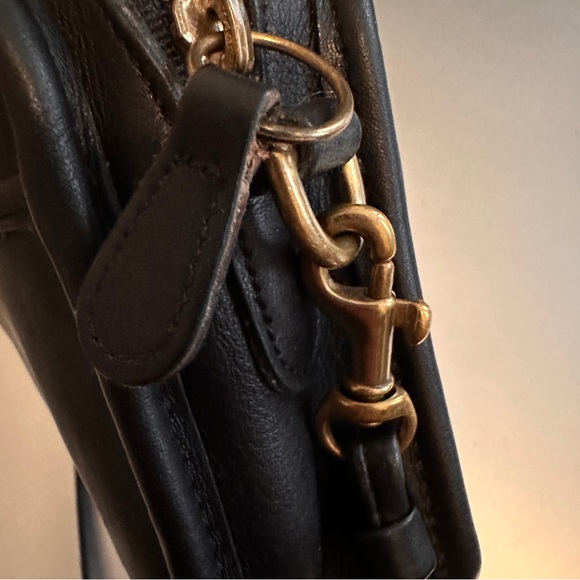 Vintage Coach Carnival Bag No. 9925 Black - Picture 11 of 13